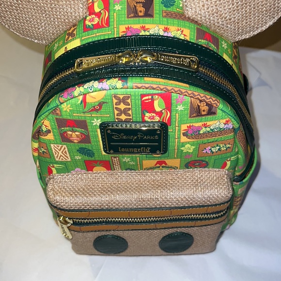 Disney Mickey Mouse The Main Attraction Backpack Loungefly Enchanted Tiki Room main image 7